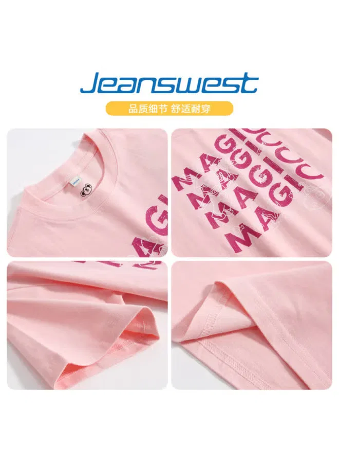Футболка с коротким рукавом хлопковая Jeanswest, белый — фото 4