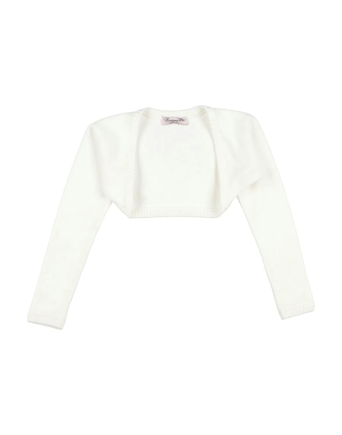 Вязаный кардиган с глубоким вырезом Rosjana Chic, айвори