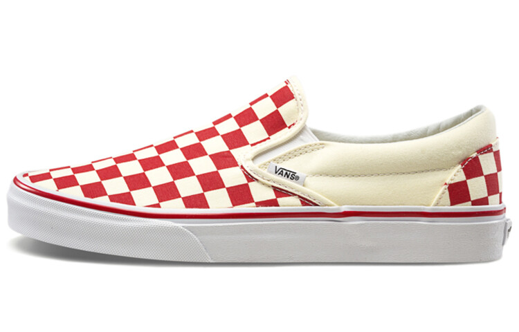 Классические туфли-лодочки «Checkerboard Red» Vans