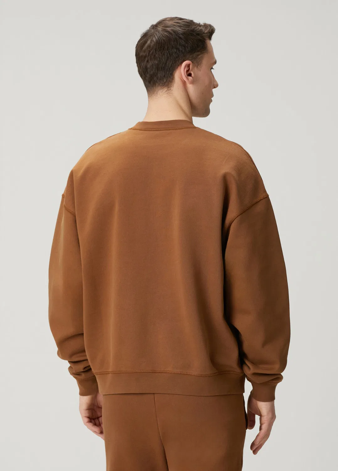 Свитшот Relax Fit Signature Dsquared2, brown — фото 4
