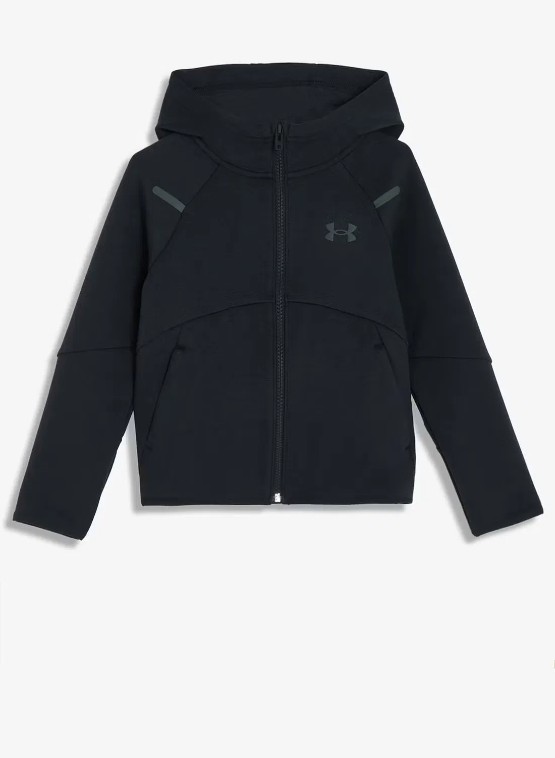 Худи детское с капюшоном из флиса Under Armour, черный