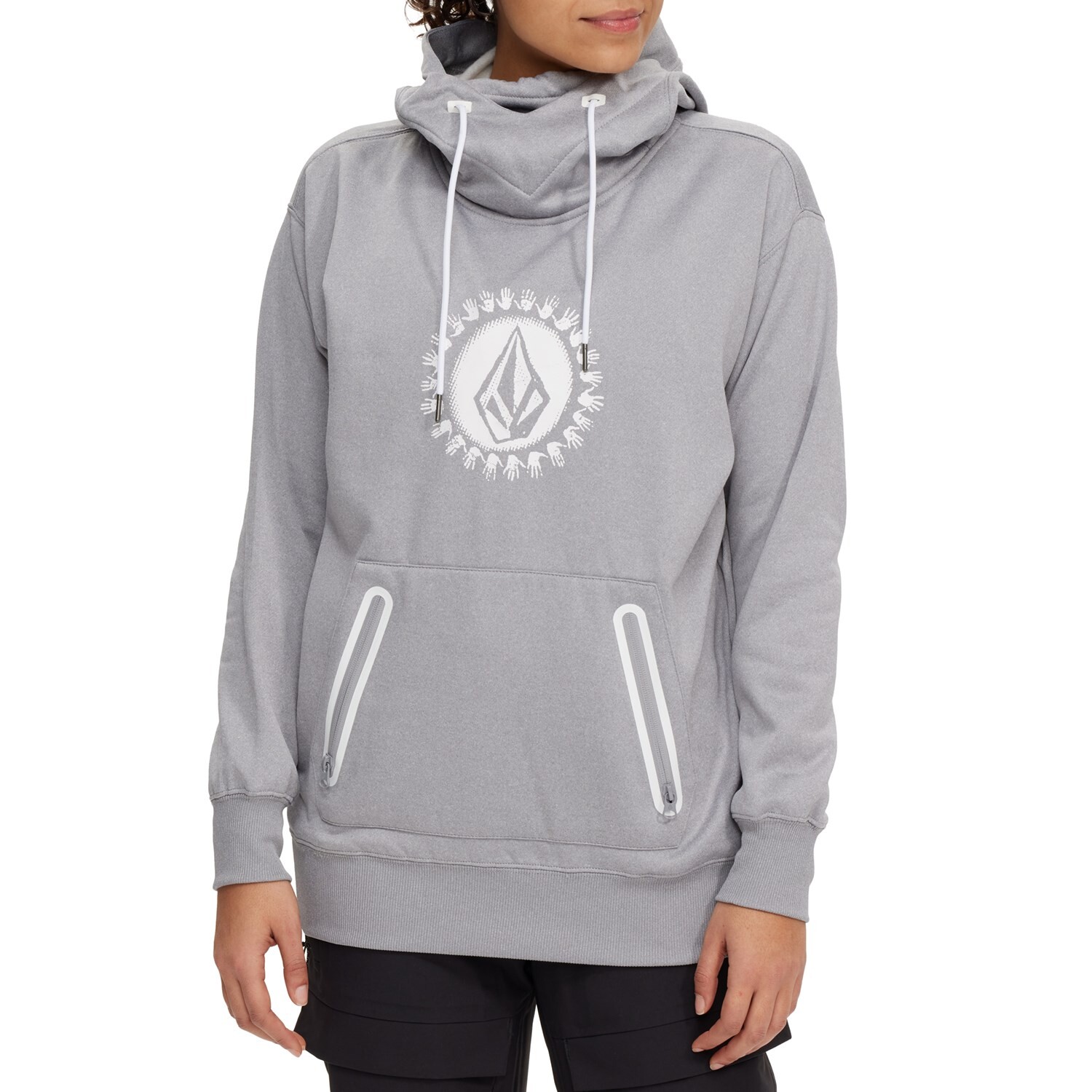 

Толстовка женская Volcom Spring Shred, серый