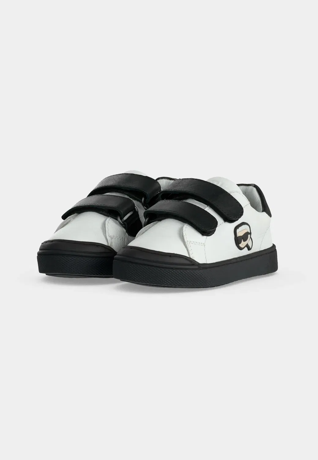 Кроссовки унисекс - кроссовки Karl Lagerfeld Kids, Black/White — фото 3