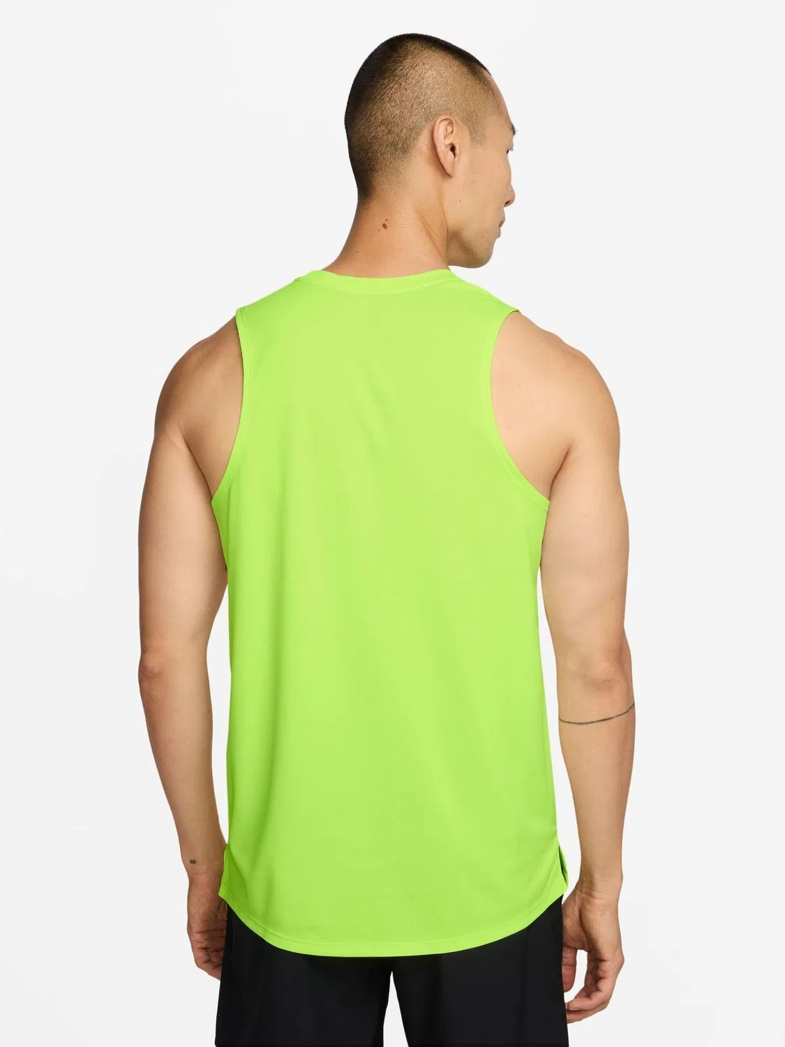 Майка беговая Nike Miler Dri-FIT, Volt Ice Yellow — фото 2