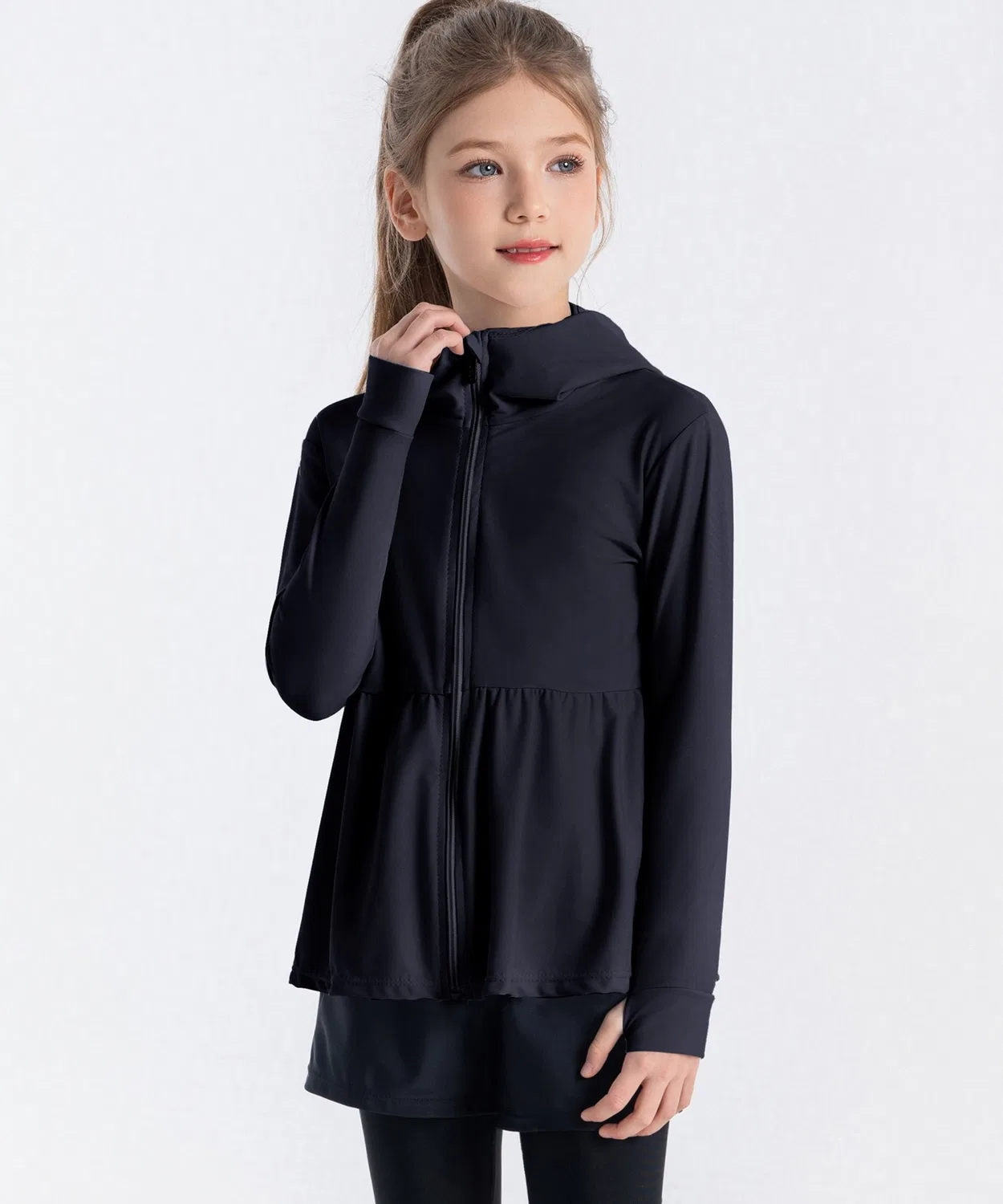Детский рашгард с длинным рукавомTeddyShop, Black