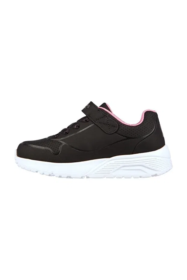 Детские кроссовки для девочек с липучками Skechers, Black