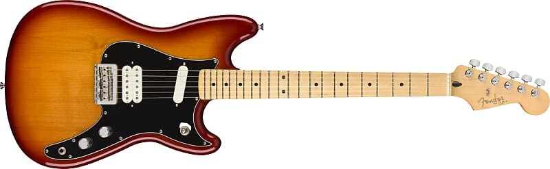 

*** Распродажа ** Новый старый сток - Fender Player Duo-Sonic HS, накладка на гриф из клена, цвет Sienna Sunburst DUO SONIC HS MN SSB