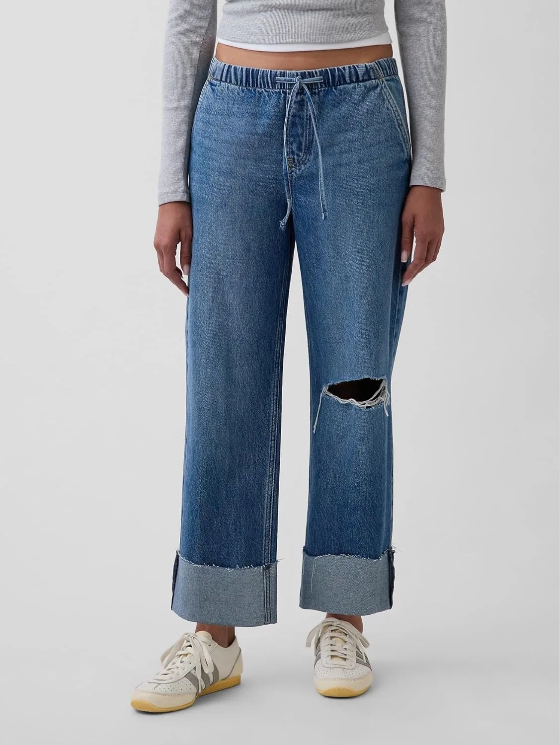 Джинсы GAP, Destroy Medium Wash — фото 2
