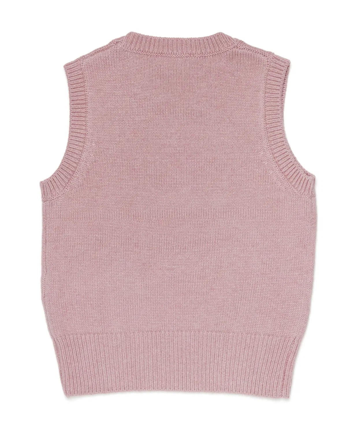 Детский жилет без рукавов с брендовым логотипом DIESEL KIDS, Light Pink — фото 2