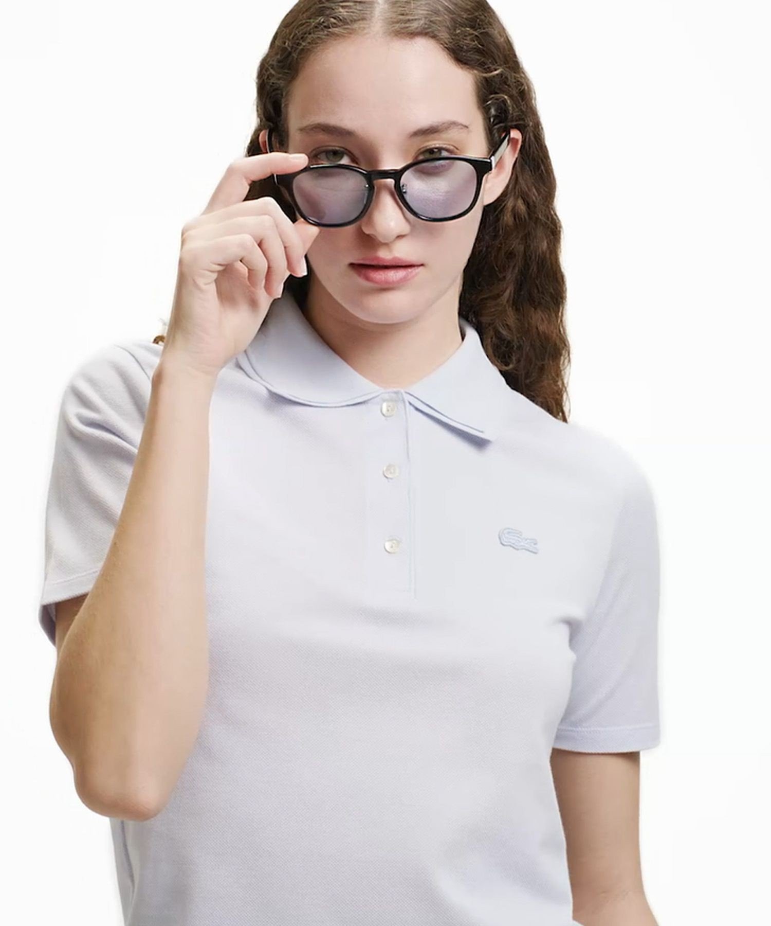 Рубашка поло LACOSTE Aqua — фото 3