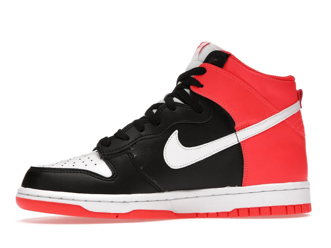 Детские кроссовки высокие с принтом Nike Dunk High Knicks Nike, Black/Game Royal-Bright Crimson-White — фото 3