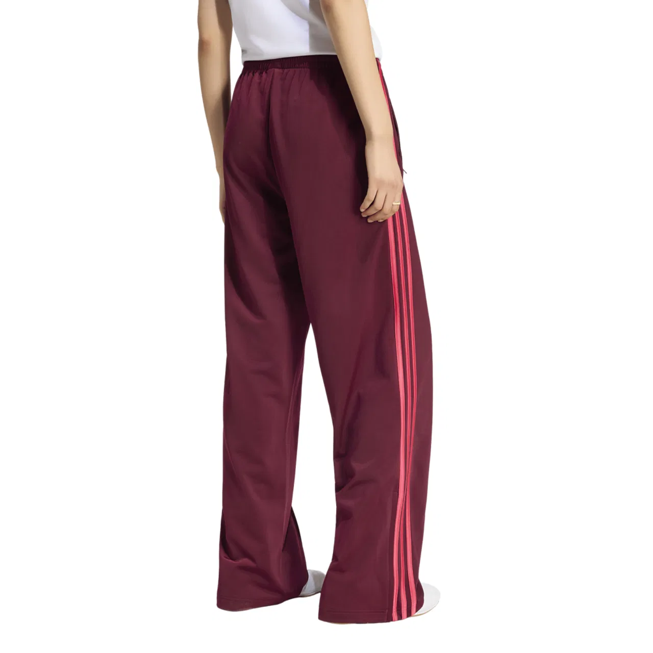 Женские брюки Firebird Track Adicolor Classics Adidas, цвет Power Pink/Maroon — фото 2