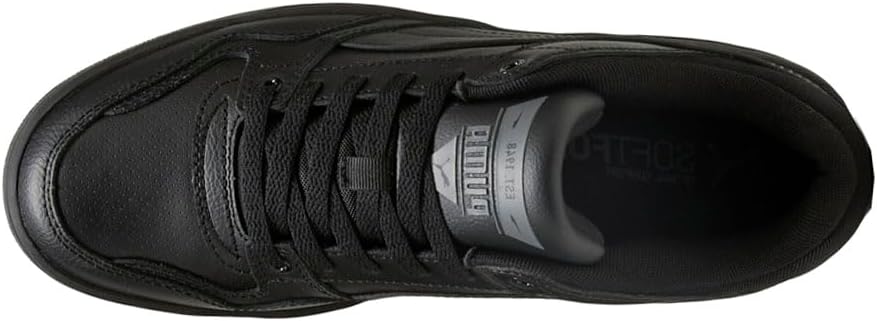 Мужские кроссовки PUMA Rebound Retro с шнуровкой, повседневные - черные — фото 4