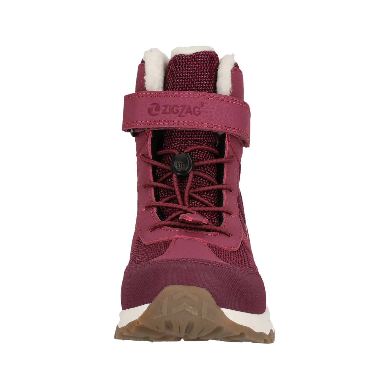 Детские зимние ботинки водонепроницаемые BALFUL KIDS BOOT WP V2 ZIGZAG, Dark Purple — фото 4