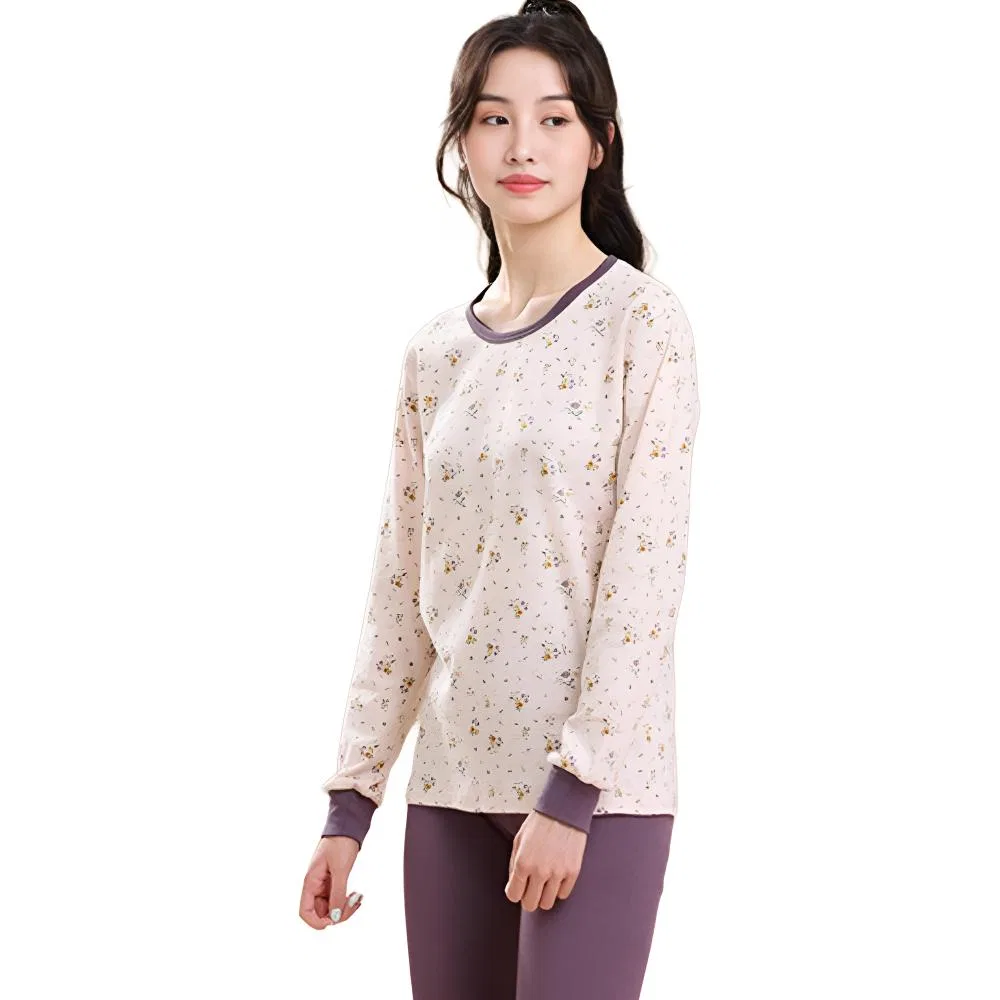 Детское термобелье Cotton Gene, Purple Floral
