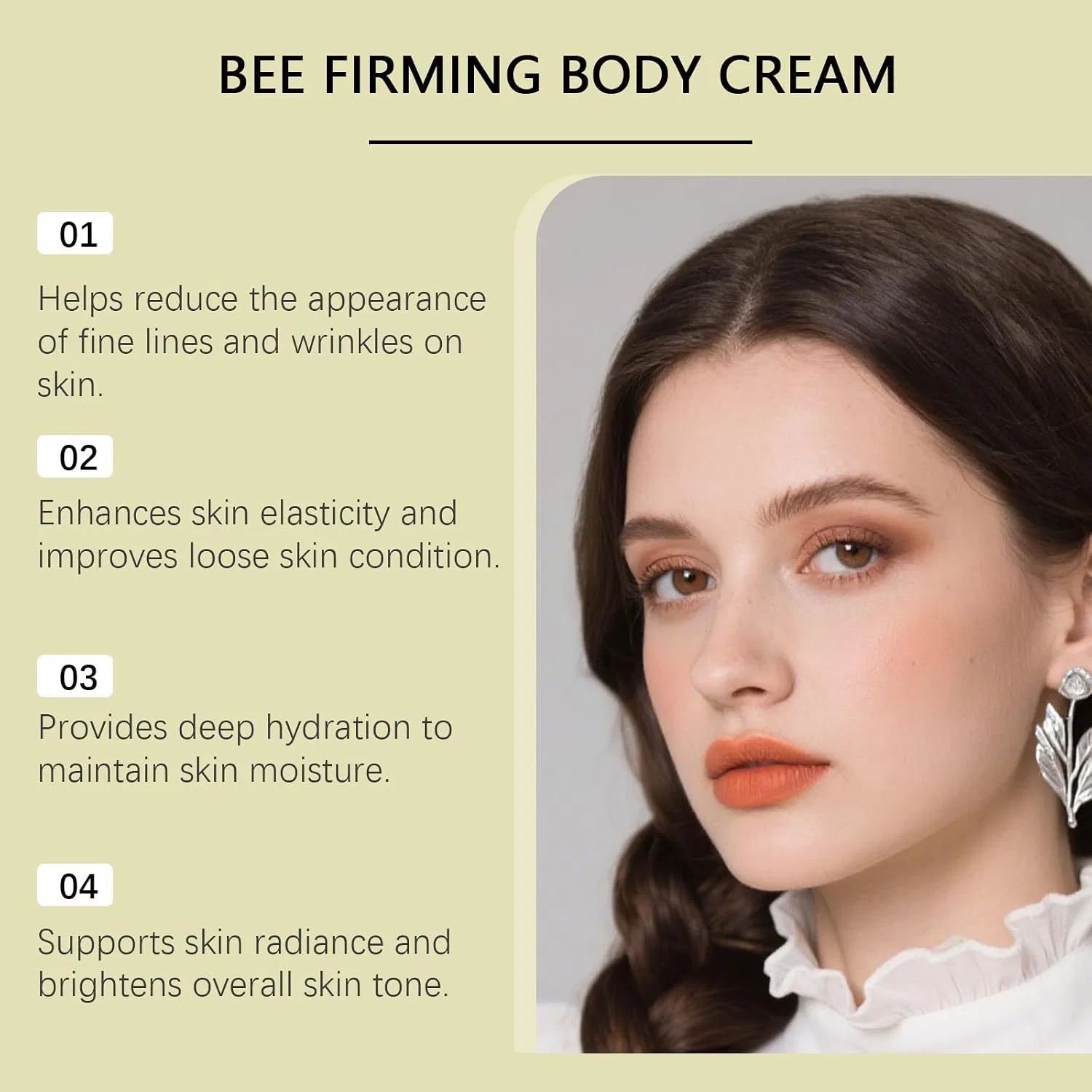 Крем для тела укрепляющий, Retinol Collagen Firming Body Cream, 8 шт, 100 г Hnyxeqjl — фото 2
