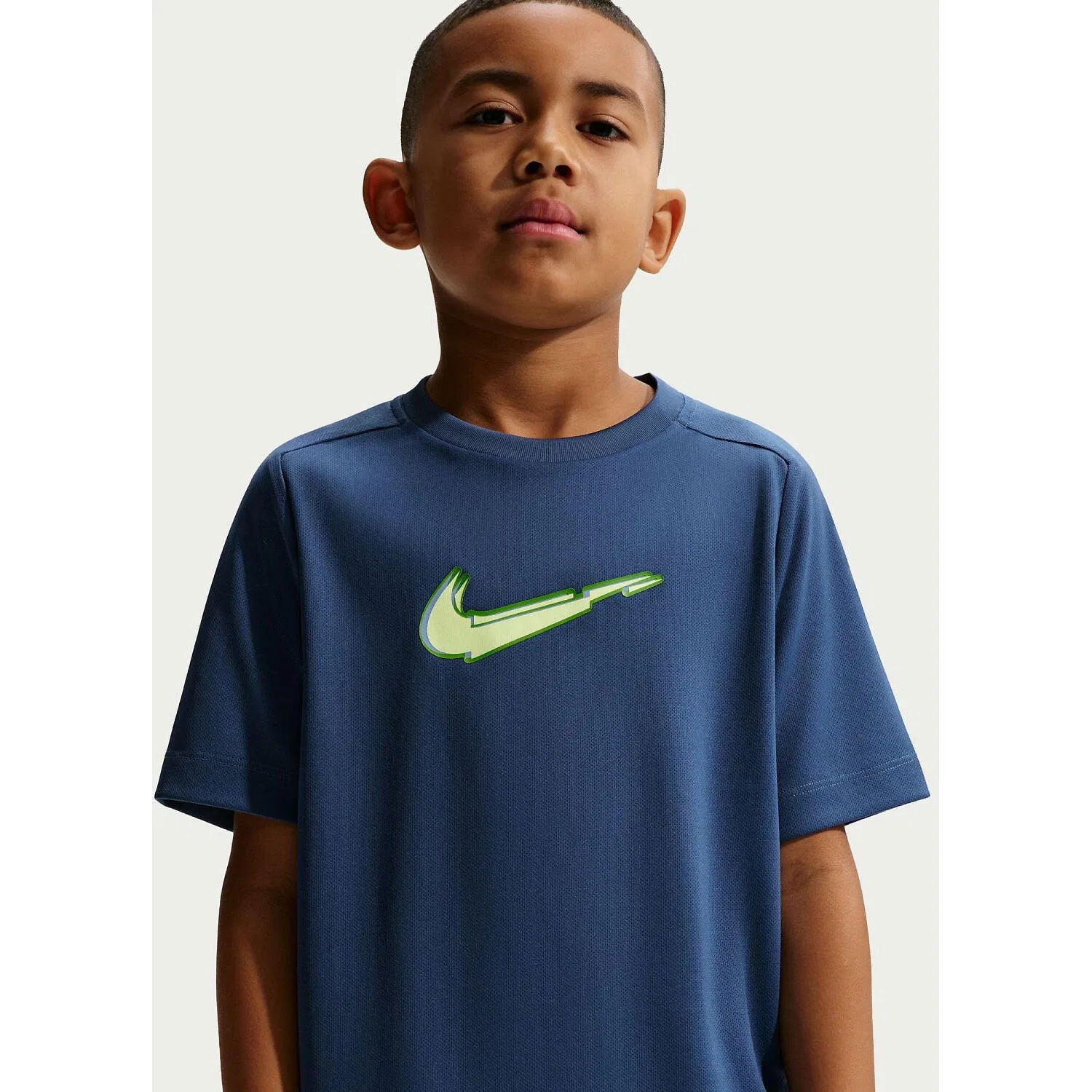Детская футболка с принтом B NK DF MULTI SS TOP BOLD GX Nike, Violett