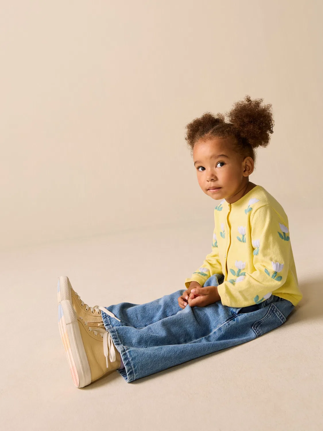 Кардиган с аппликациями Yellow Tulip Next, желтый — фото 4
