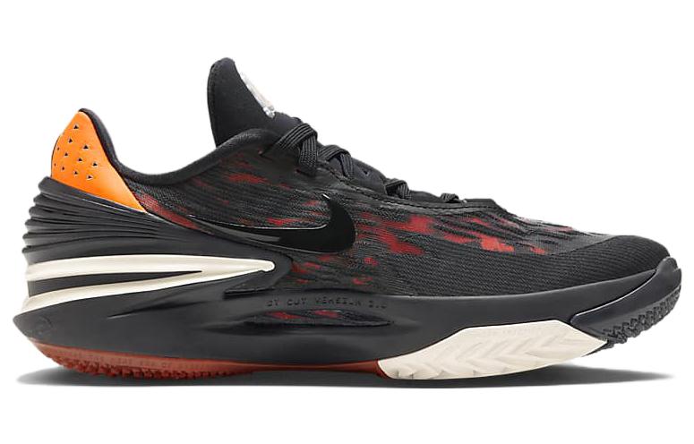 Кроссовки Nike Air Zoom GT Cut 2, черный/оранжевый — фото 2