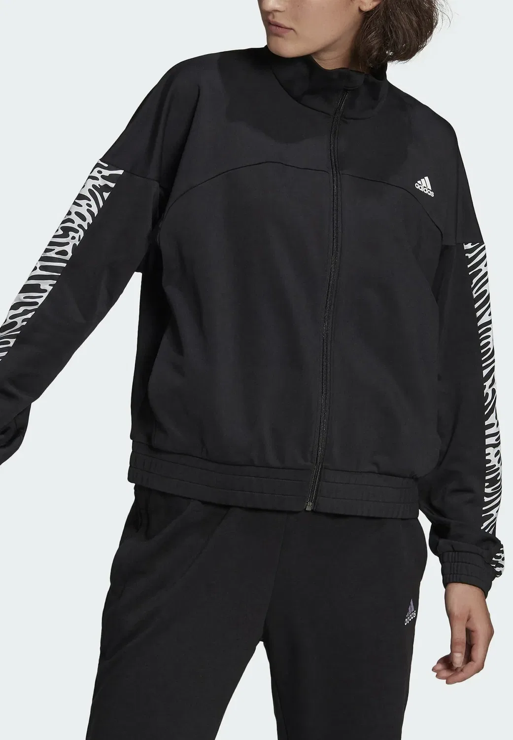 Спортивная куртка Aeroready - тренировочная куртка Adidas Performance, Black — фото 4