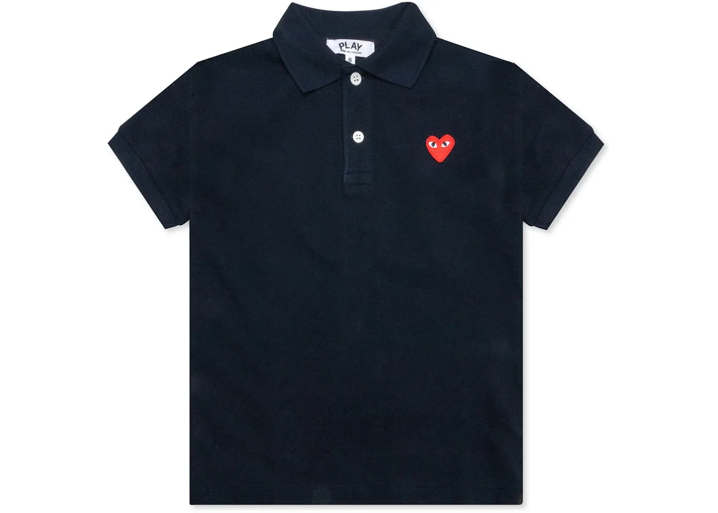 Детская рубашка-поло с эмблемой Comme des Garcons PLAY, Navy