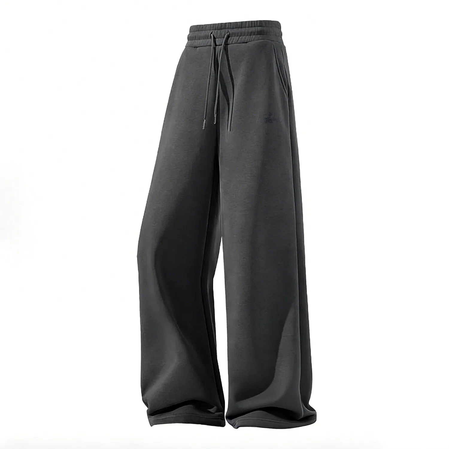 Детские повседневные брюки свободного прямого кроя MINISO, Dark Gray