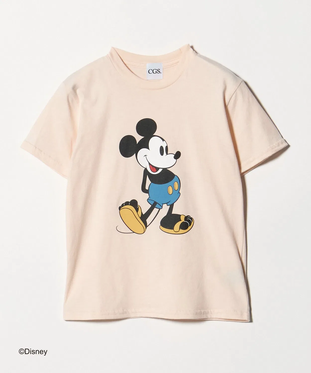 Детская футболка с принтом Mickey Mouse California General Store, Light Pink