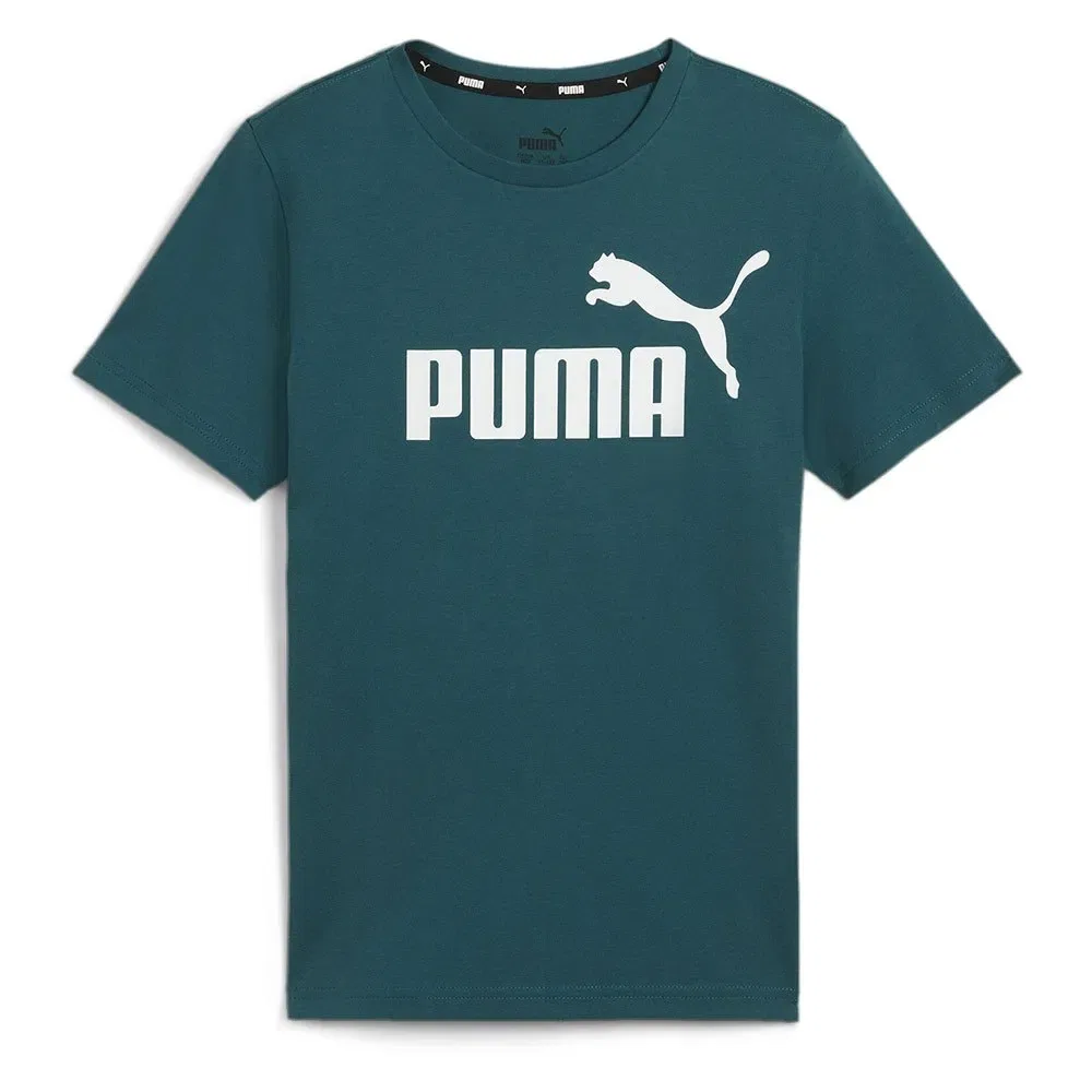 Футболка с коротким рукавом Puma Ess Logo, зеленый