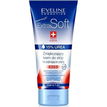 

Крем для пяток с хрустящим соусом Extra Soft Sauce с 15% мочевиной, 100 мл, Eveline Cosmetics