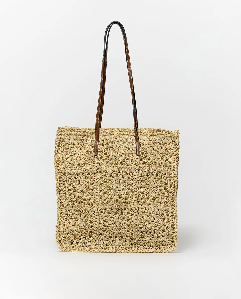 

Сумка Shopper rústico dibujo Sfera, естественный