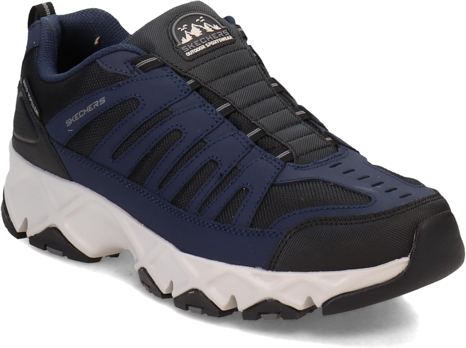 

Мужские походные кроссовки Skechers Crossbar Cedar, черный/синий/темно-синий