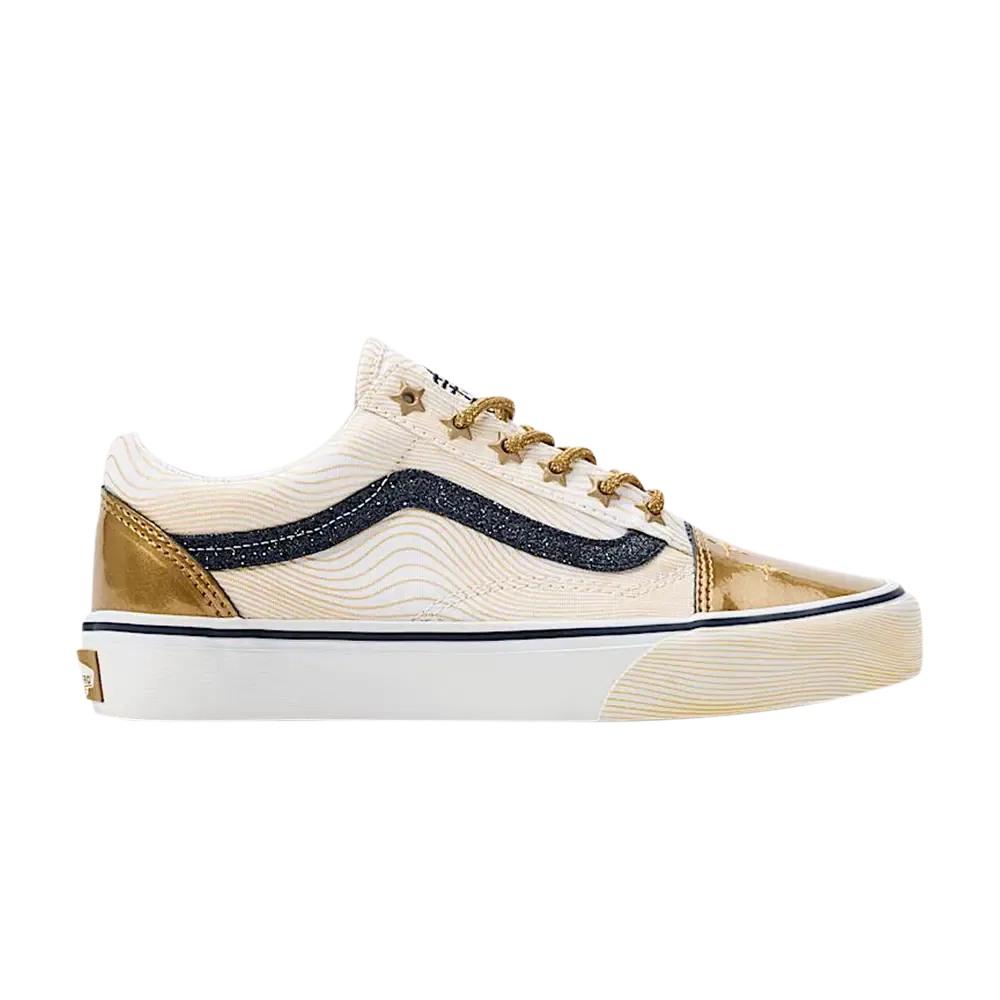 Кроссовки K-pop Demon Hunters x Vans Old Skool Big Kids, золотой