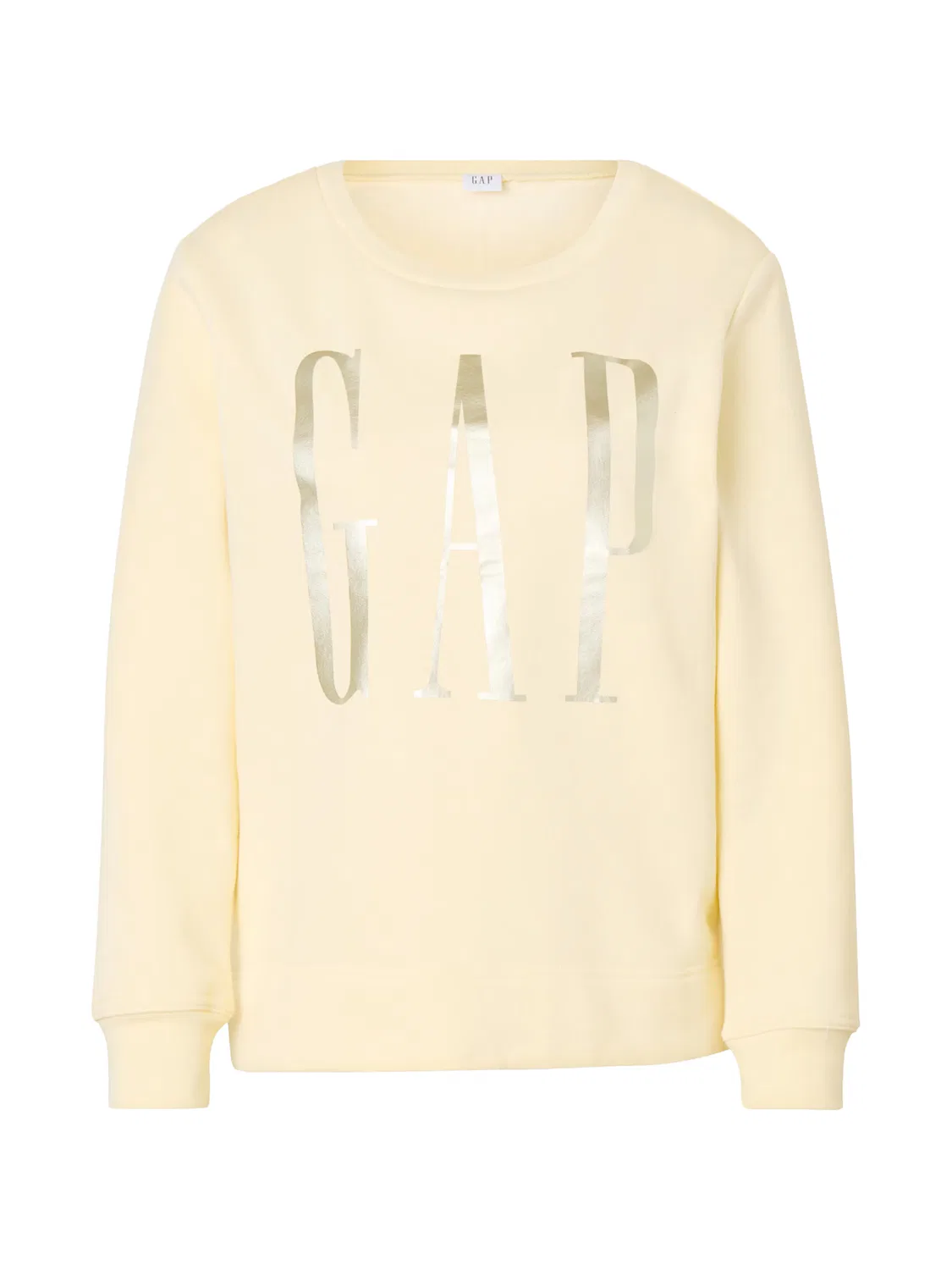 Толстовка Gap пастельно-желтого цвета