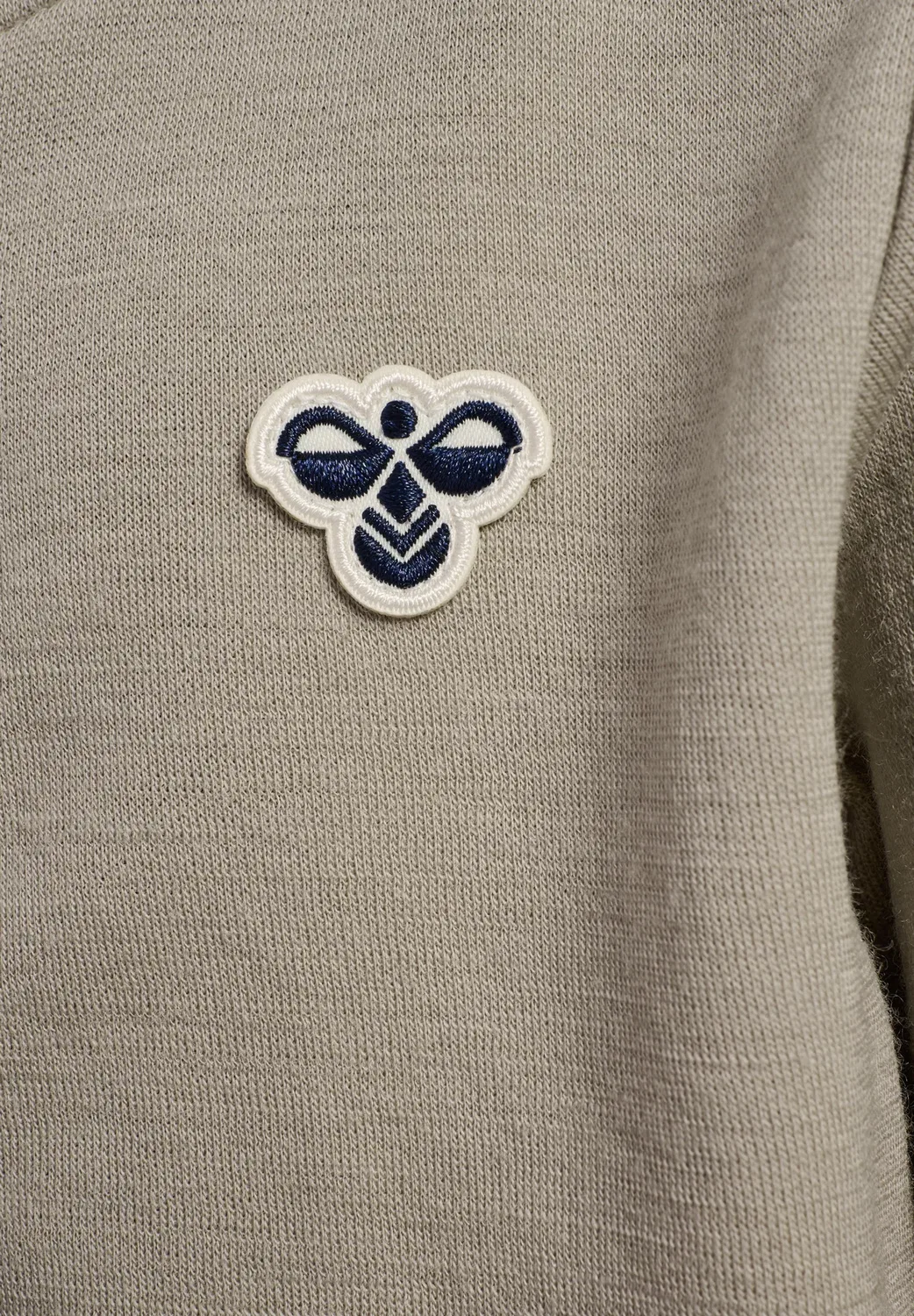 Унисекс - толстовка на молнии Hummel, Vintage Khaki — фото 3
