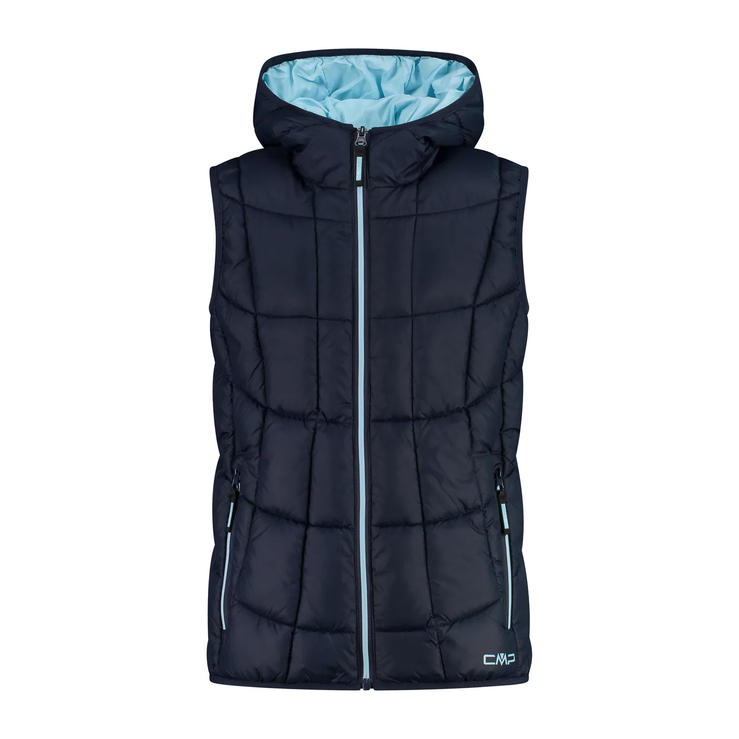 Детская ветровка без рукавов KID G VEST FIX HOOD Cmp, Dark Blue Cosmos Blue