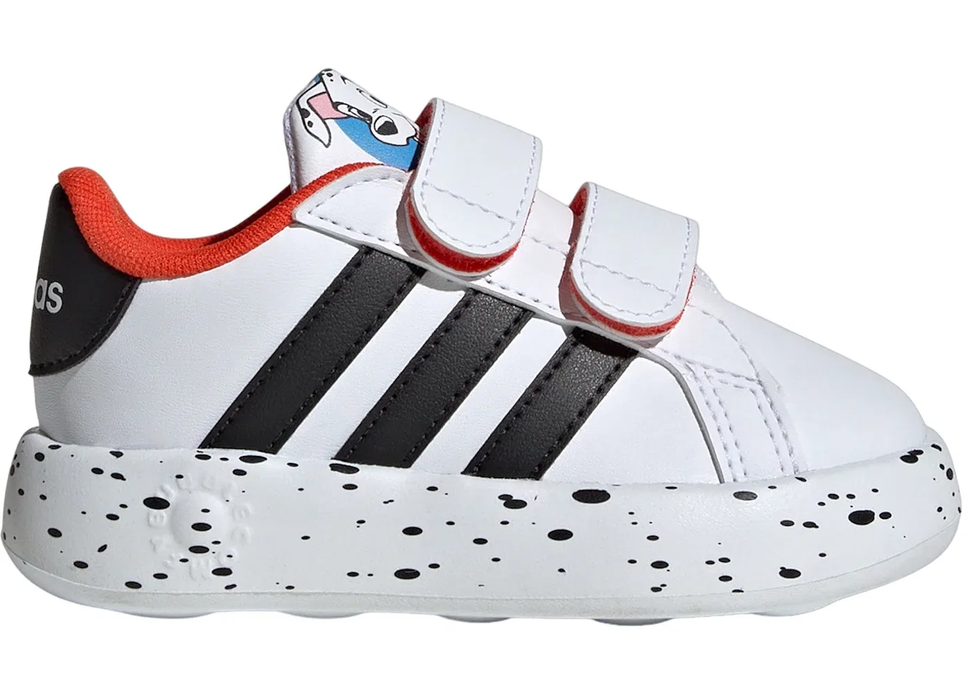 Детские кроссовки Lifestyle Adidas Grand Court 2.0 101 Sportswear, Cloud White Core Black Bold Orange