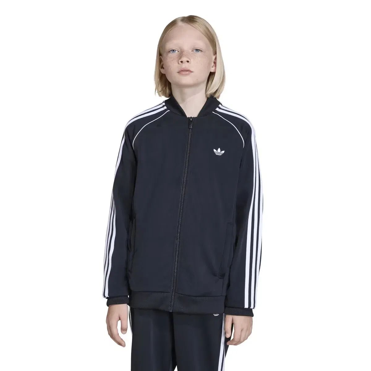 Детская куртка из полиэстера adidas Originals, Negro