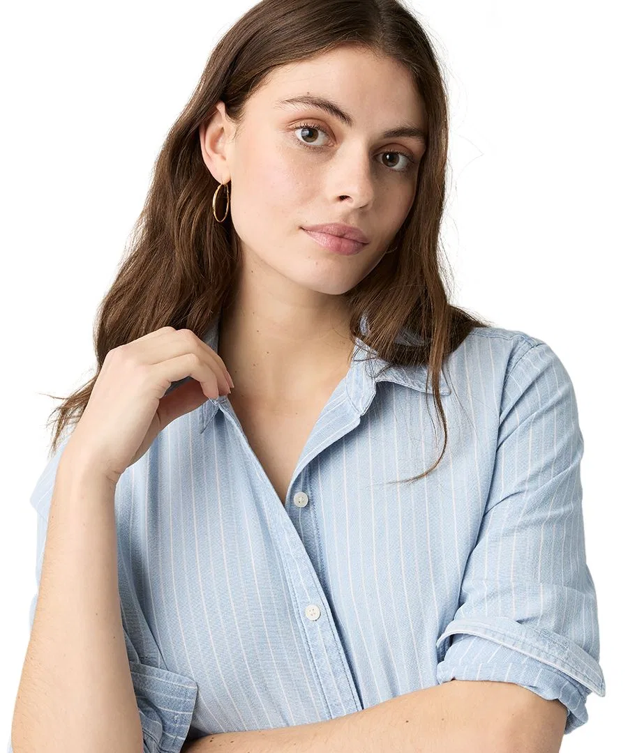 Женская рубашка из поплина с длинным рукавом Carlile Classic Levi's, String Me Along — фото 3