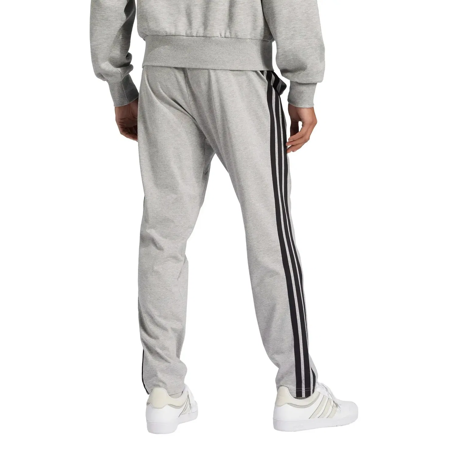 Женские спортивные штаны с тремя полосками adidas Essentials 3-Stripes Single, Grau — фото 4