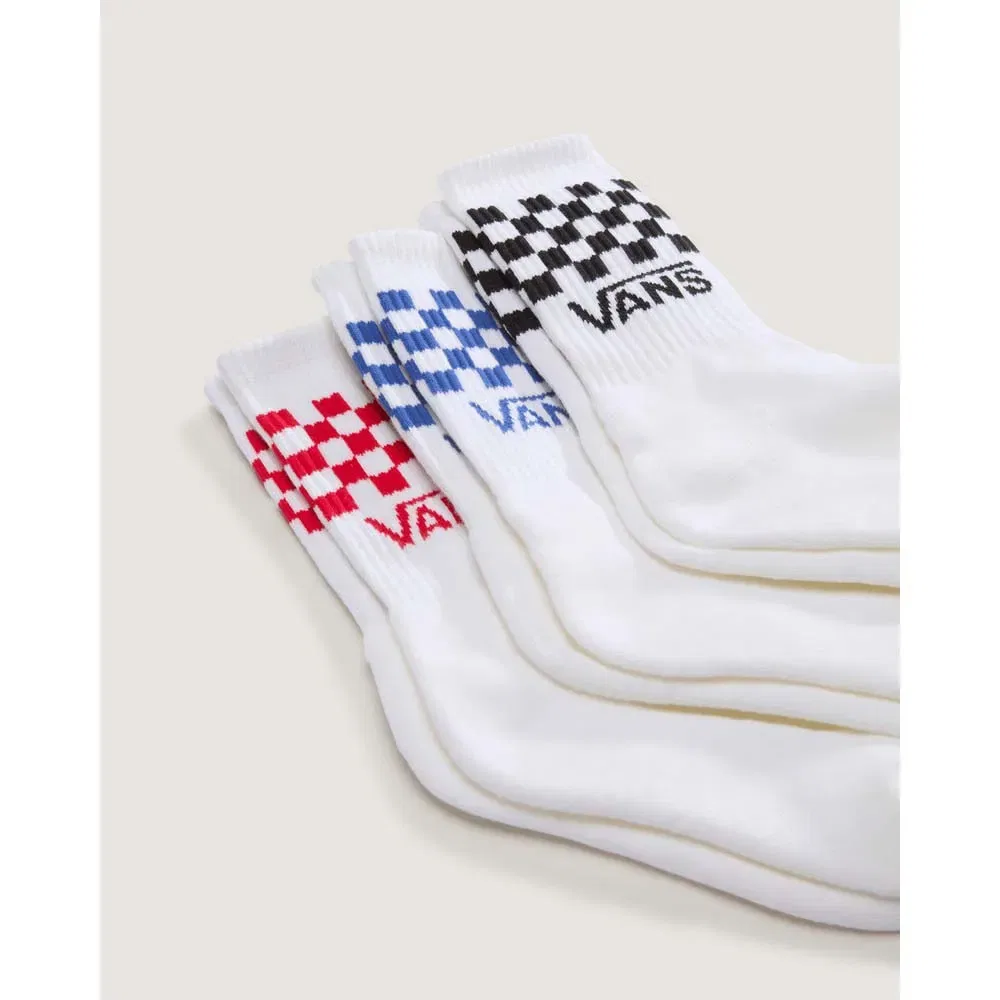 Носки Vans Classic Check 3 пары, белый — фото 3