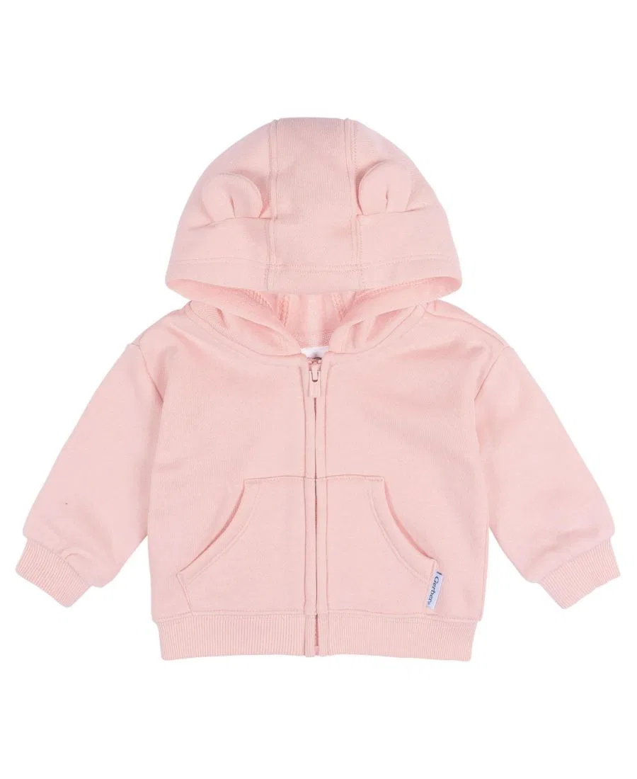 Детский худи на молнии с ушками Arctic Wolf Gerber, Pink