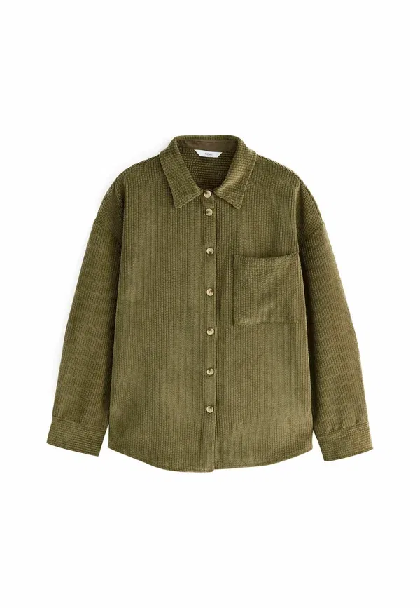 Блузка длинным рукавом, однотонная Long sleeve Next, Khaki Green, зеленый/хаки — фото 4