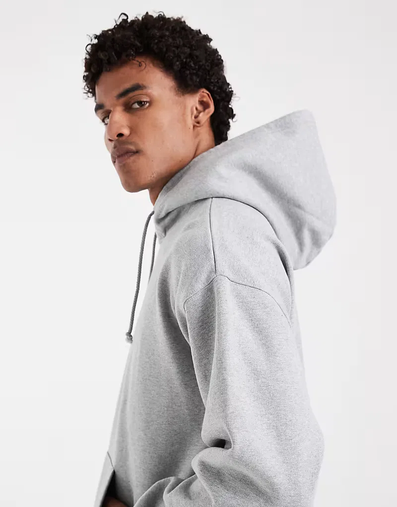Худи Levi's Workwear серого меланжевого — фото 4