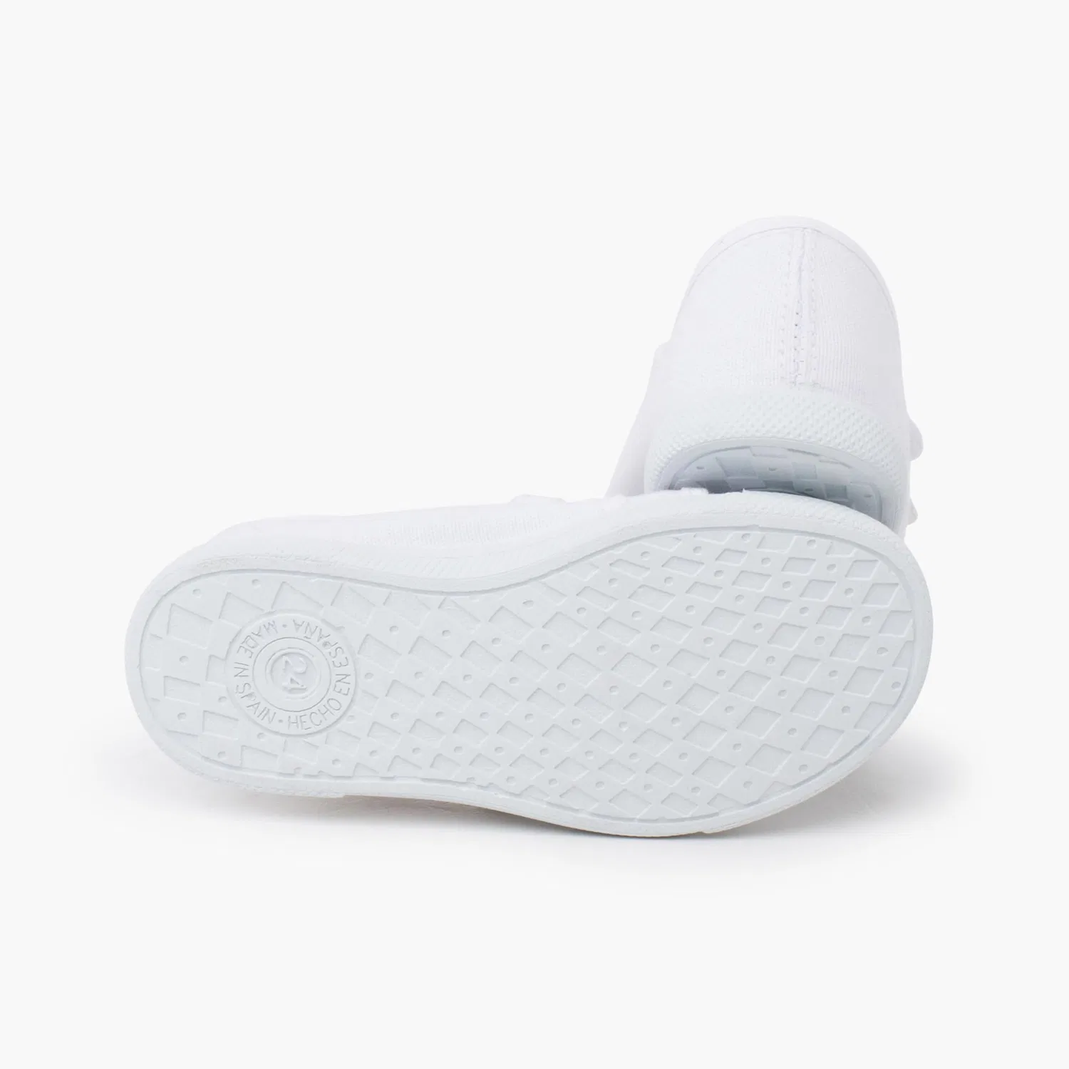 Детские кеды для мальчиков из эко-канваса Pisamonas Soft Sneakers Eco Canvas with Closure, White — фото 3