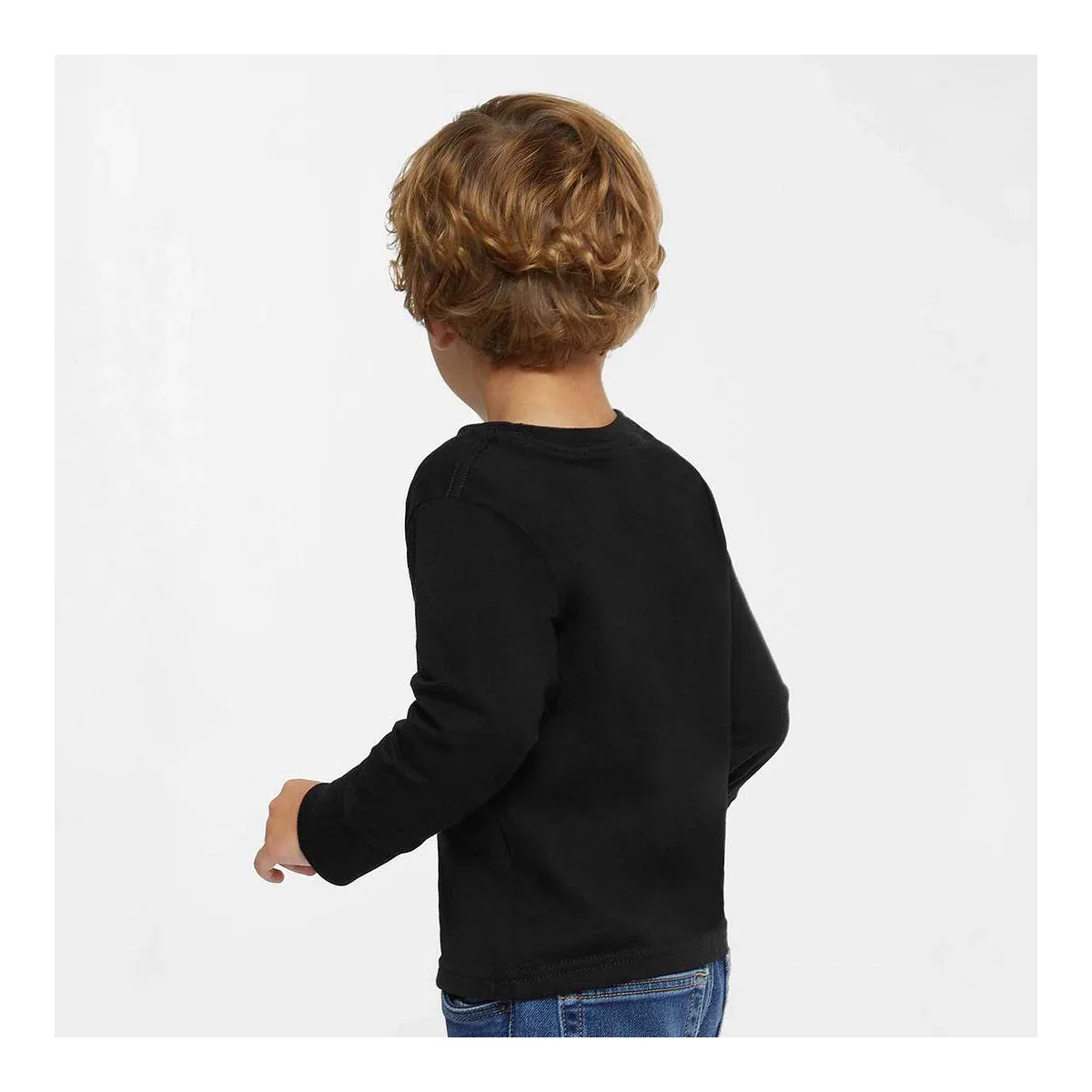 Детская футболка с длинным рукавом с принтом Sweetheart Puff Print The Juniper Shop, White — фото 2