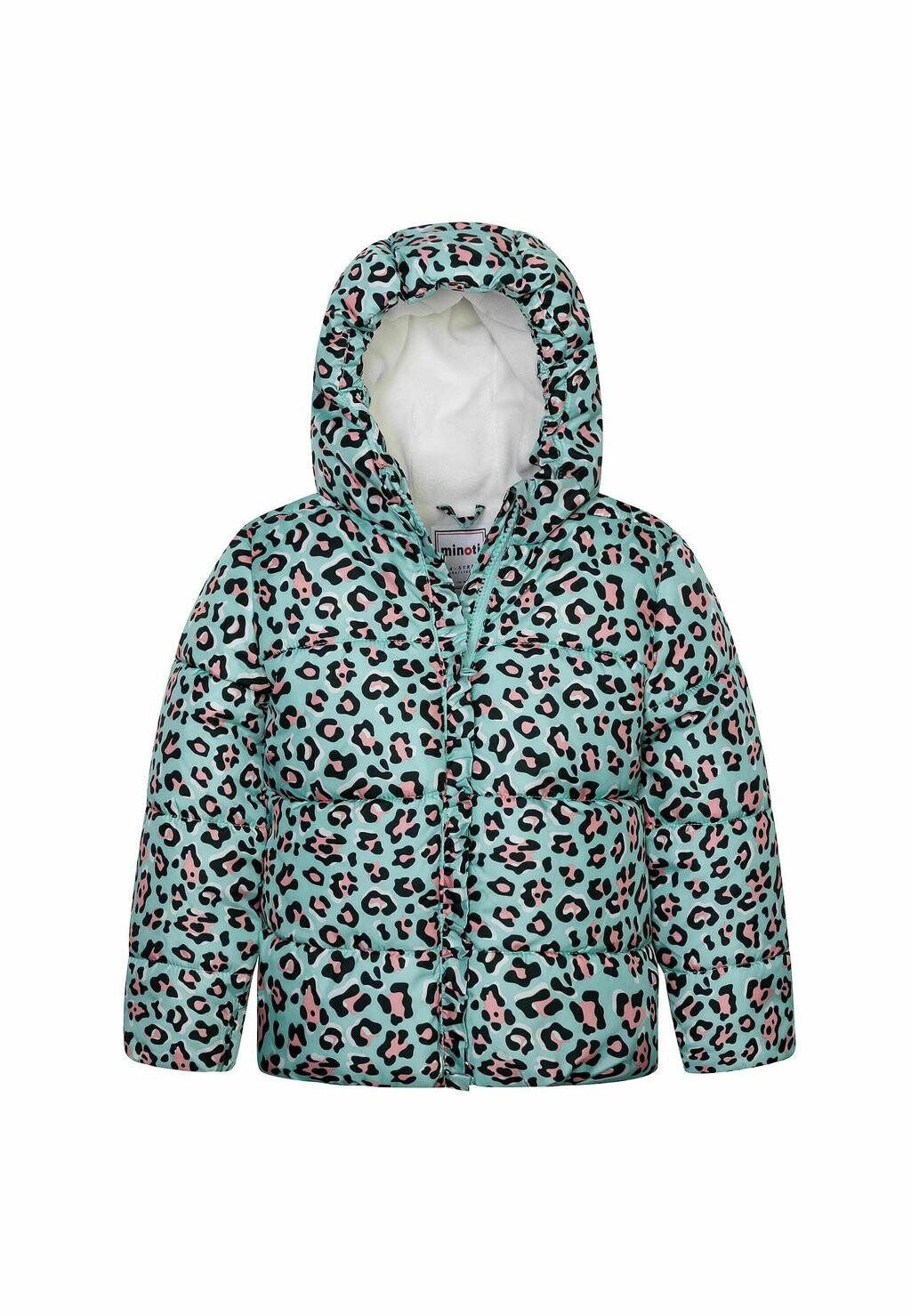 

Зимняя куртка PRINTED HOODED PUFFER MINOTI, светло-голубой