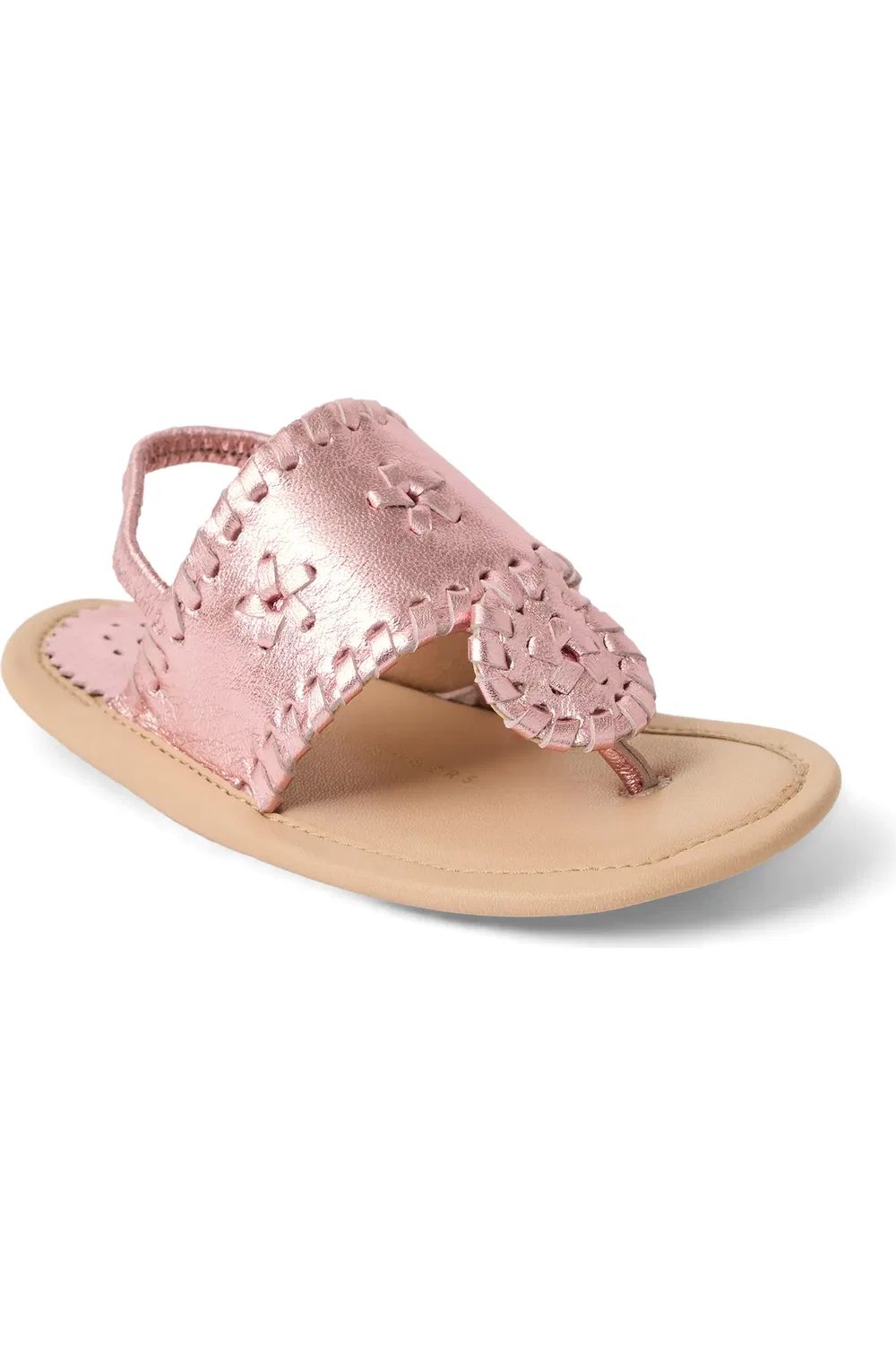 Сандалии детские с эластичным ремешком Jacks Slingback Jack Rogers, Rose Quartz