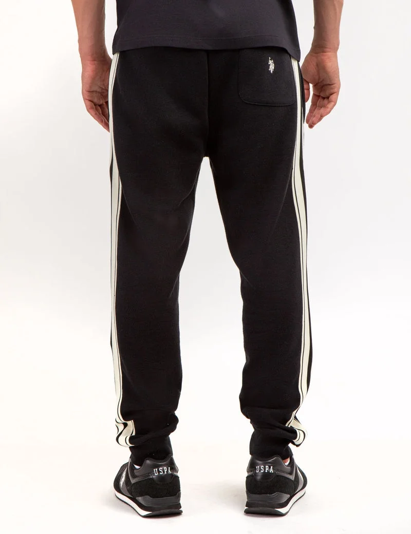 Мужские джоггеры U.S. Polo Assn. USPA Sport Tricot Fleece Knit, черный — фото 2