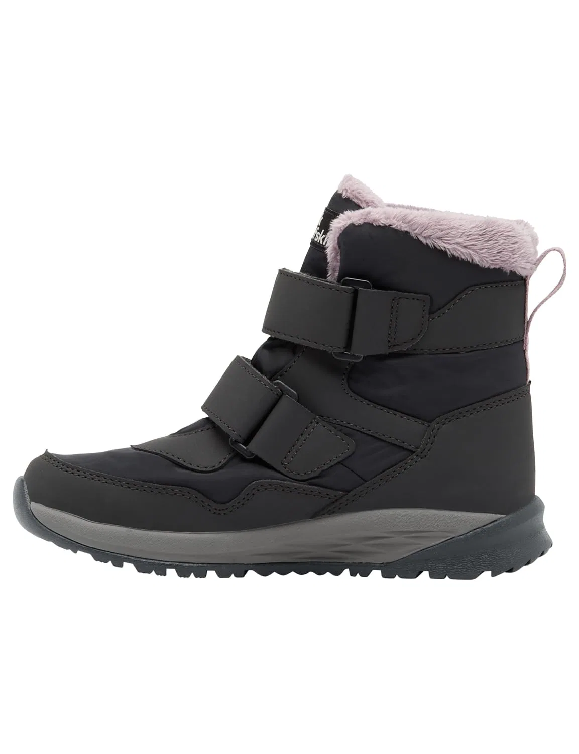 Детские зимние ботинки для девочек Polar Bear-g Texapore Mid Vc K Jack Wolfskin, Phantom