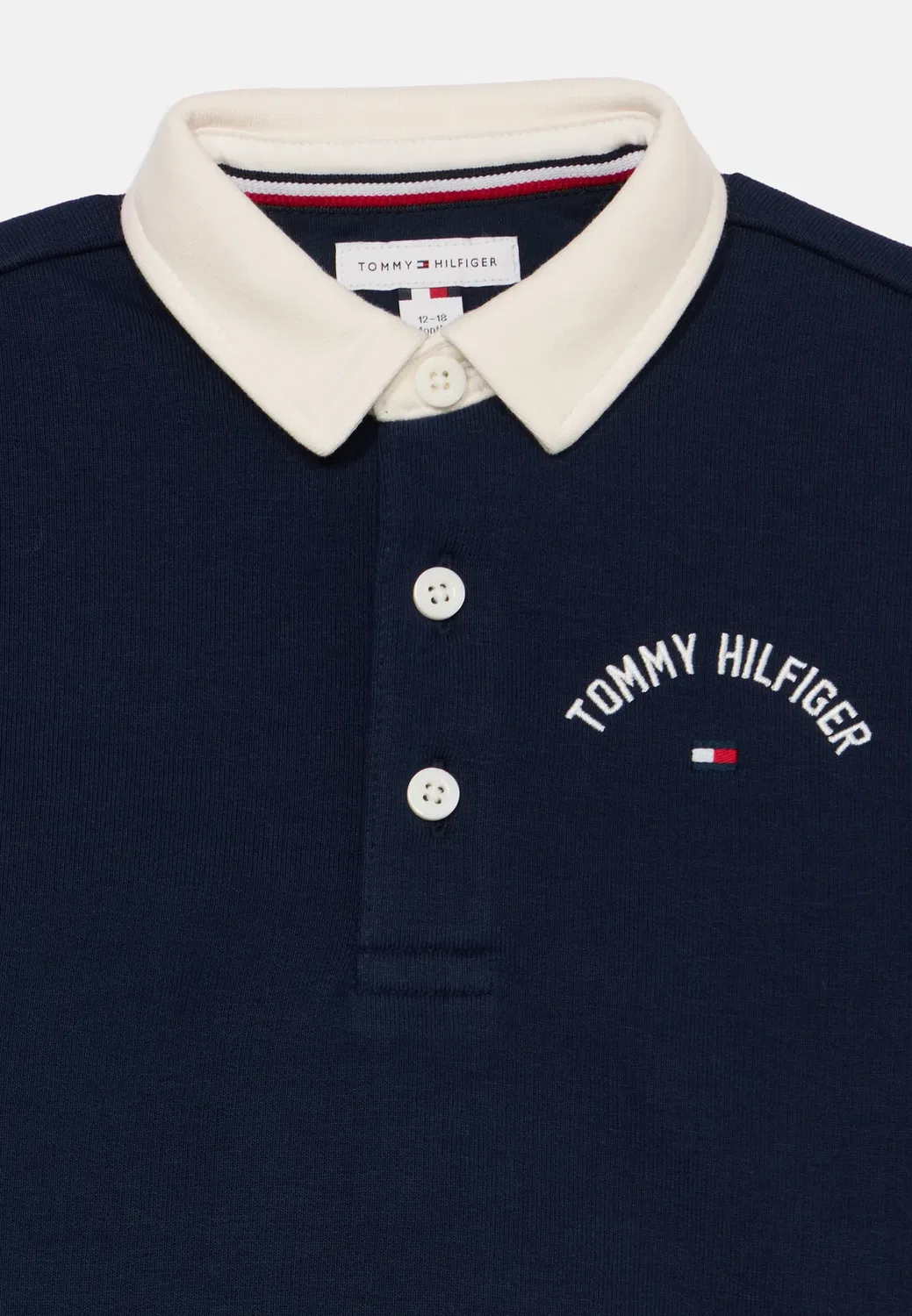 Унисекс толстовка в стиле регби с цветовыми блоками Tommy Hilfiger, Multi-Coloured — фото 3